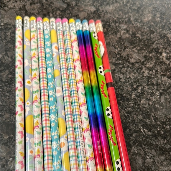 Vibrant Party Pencil Set with Assorted Colors - Picture 5 of 9